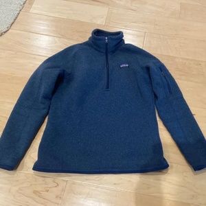 Patagonia Women's Better Sweater 1/4 Zip Fleece Great Condition